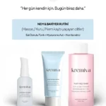 Yoğun Nem 3’lü Cilt Bakım Seti – Süt Dokulu Tonik, Hyaluronik Asit Serum, Nemlendirici Krem